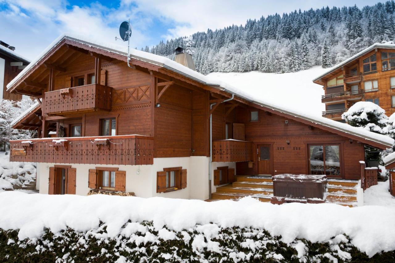 Simply Morzine - Chalet Des Montagnes Villa Bagian luar foto