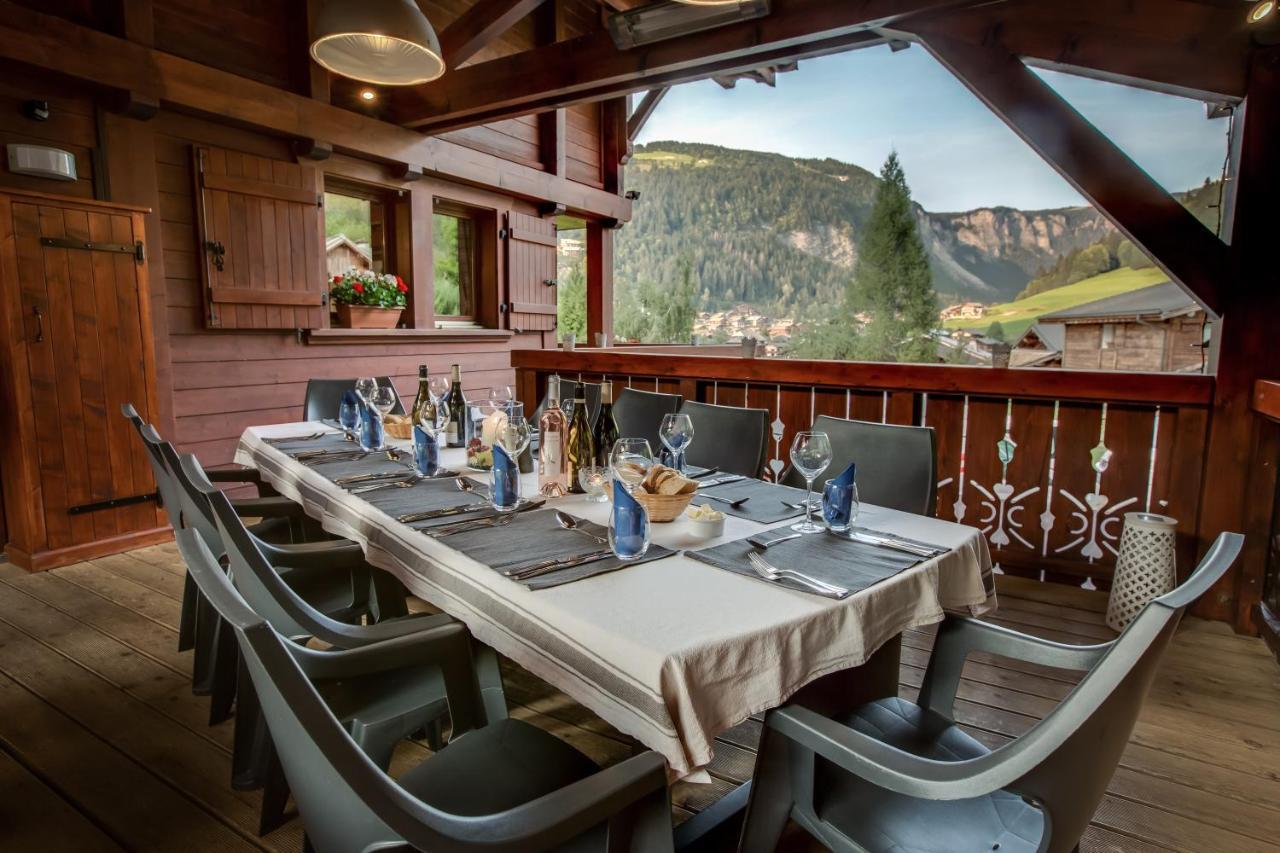 Simply Morzine - Chalet Des Montagnes Villa Bagian luar foto