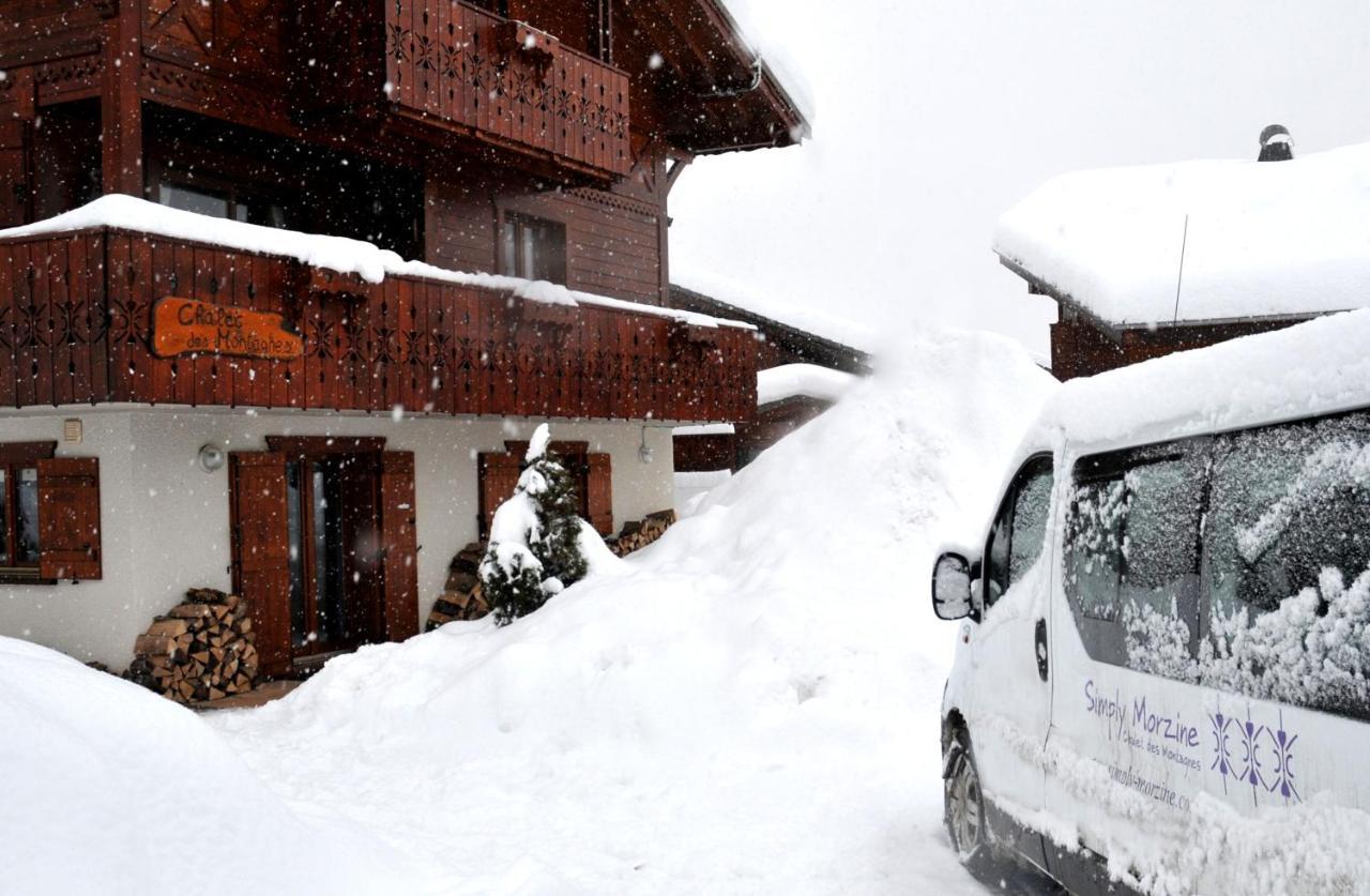 Simply Morzine - Chalet Des Montagnes Villa Bagian luar foto