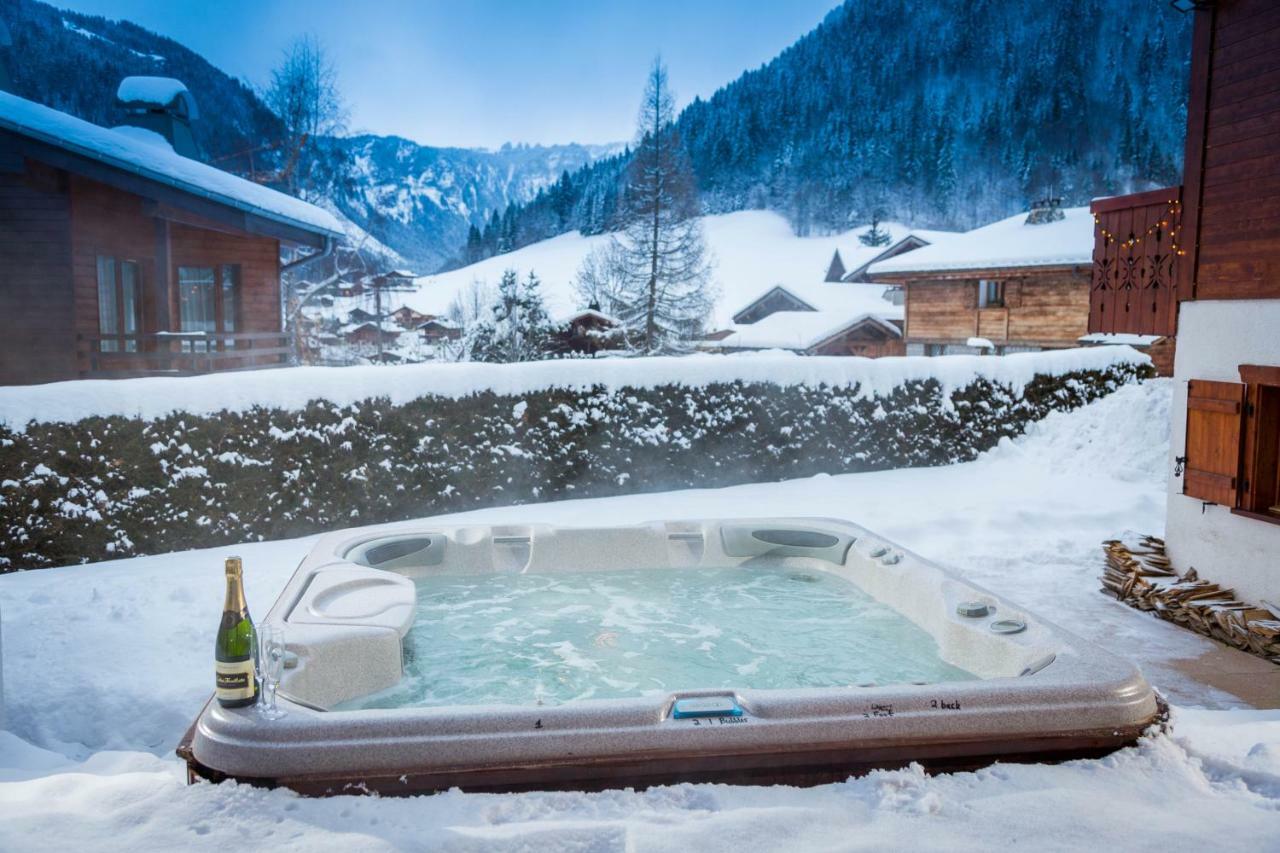 Simply Morzine - Chalet Des Montagnes Villa Bagian luar foto