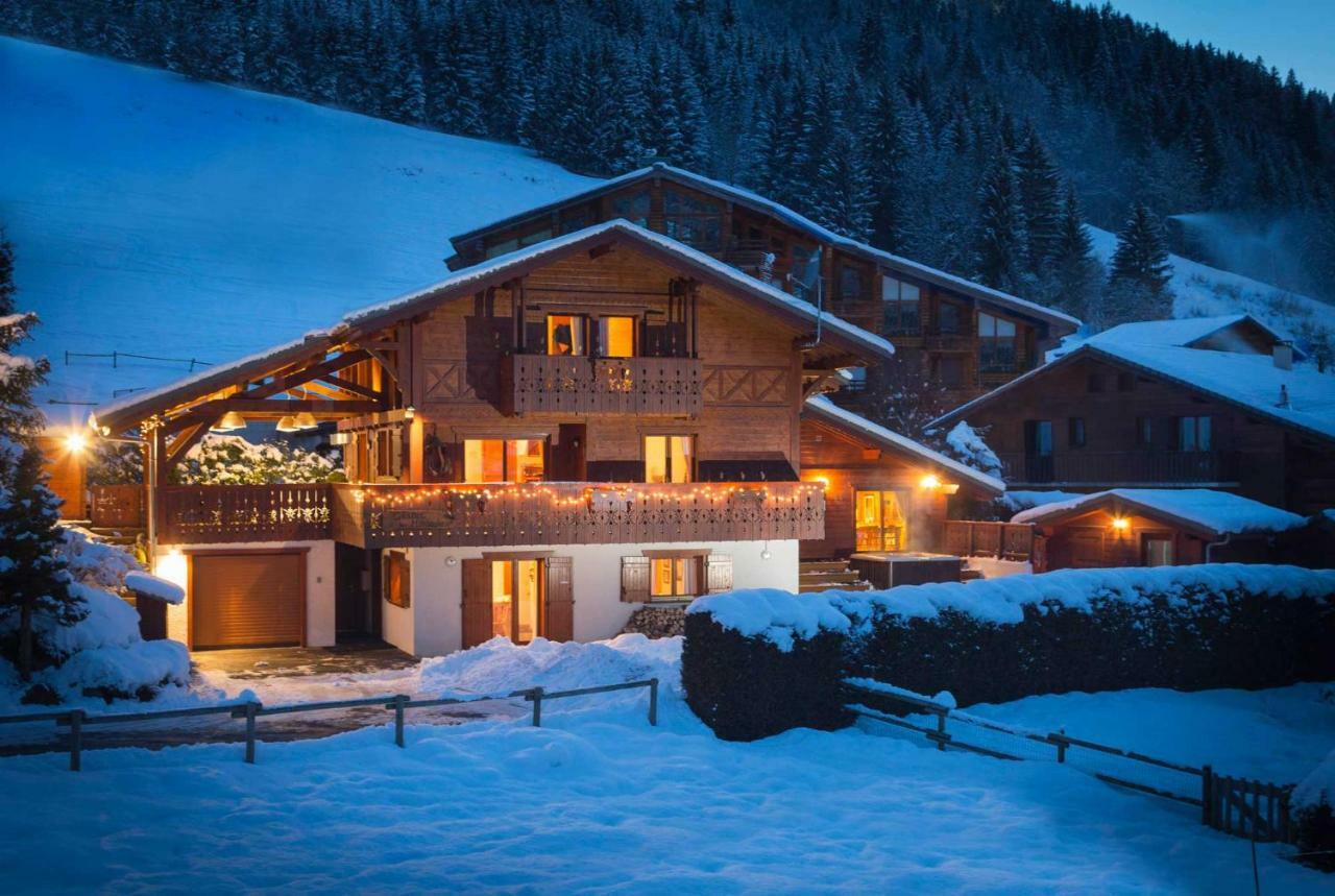 Simply Morzine - Chalet Des Montagnes Villa Bagian luar foto